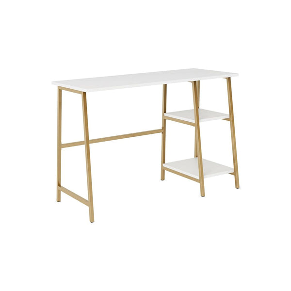 Sauder North Avenue Modern Desk with Open Shelves