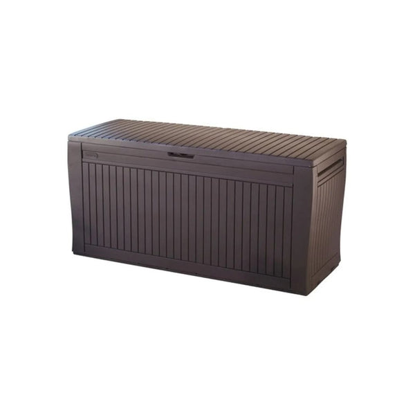 Keter Comfy 71 Gallon Durable Resin Outdoor Storage Deck Box