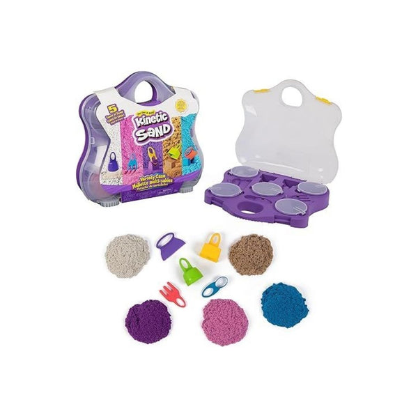 Kinetic Sand Variety Case with 2lbs Play Sand