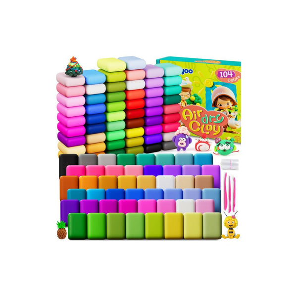 104 Colors Modeling Clay Kit