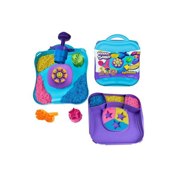 Kinetic Sand, 1lb Play Sand, Stamper & 5 Tools, Storage Case