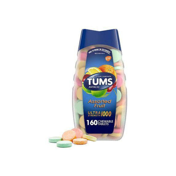 160 TUMS Ultra Strength Antacid Tablets
