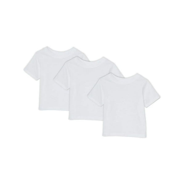 Garanimals Baby 3-Pack Short Sleeve Graphic Jersey T-Shirts