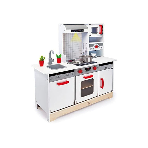 Hape Wooden All-in-1 Kids Play Kitchen Set