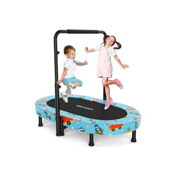 Kids 56-In Double Mini Trampoline