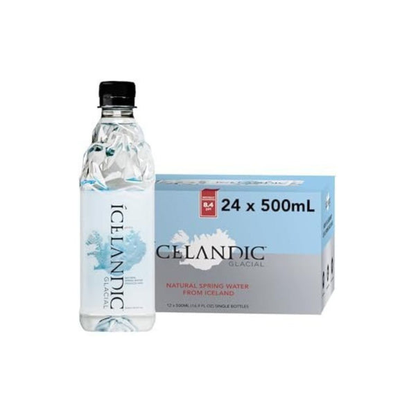 24 Pack Icelandic Glacial Natural Spring Alkaline Water