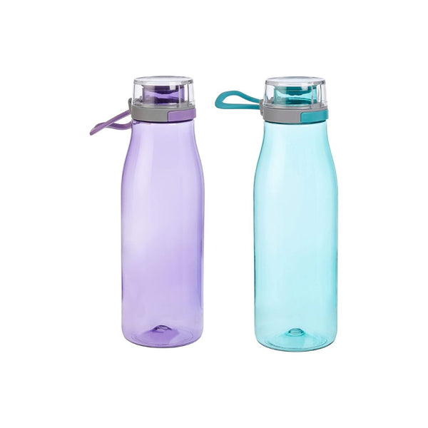 2-Pack Amazon Basics Tritan BPA-Free Leak-Proof Water Bottles