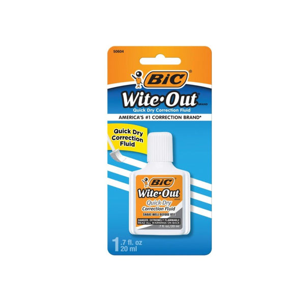 BIC Wite-Out Quick Dry Correction Fluid