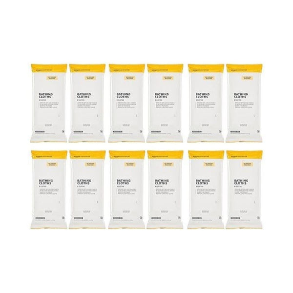 96-Count AmazonCommercial Bathing Cloths