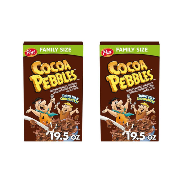 2 Boxes of Cocoa Pebbles Cereal