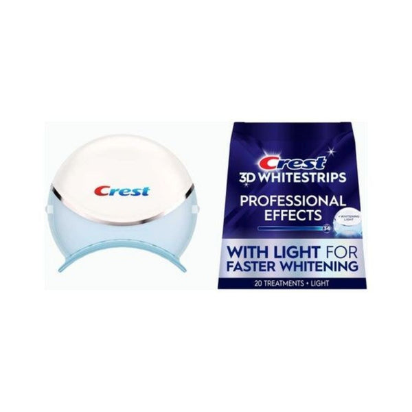 40 Crest 3D Whitestrips With LED Accelerator Light