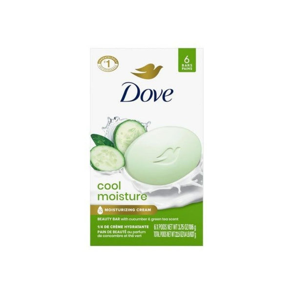 6 Dove Beauty Soap Bars