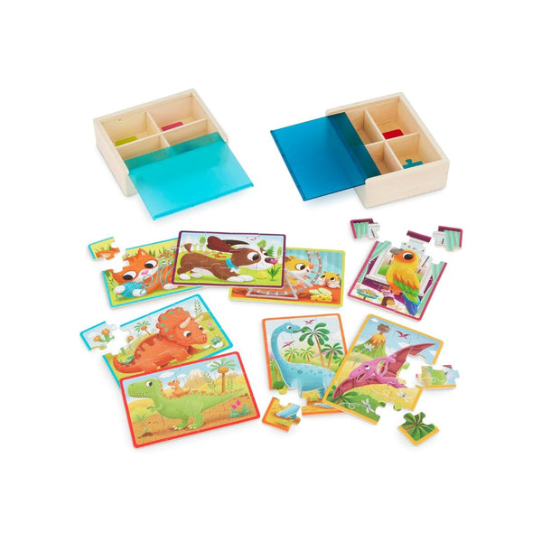 8 B. toys- Pack o’ Puzzles