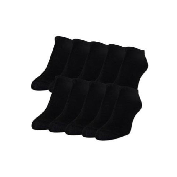 10-Pairs of GOLDTOE Women's Cushion No Show Socks