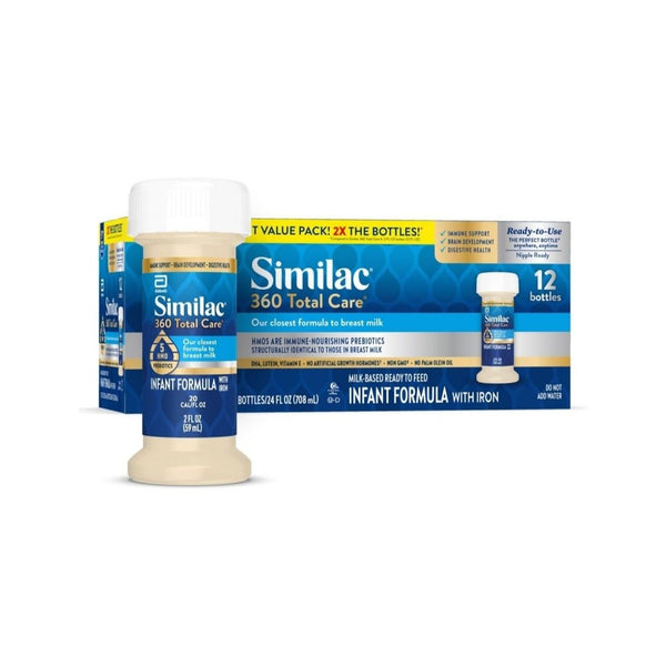 Pack of 12 Similac 360 Total Care Infant Formula