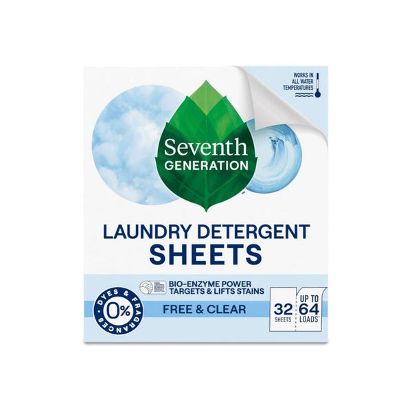 32-Count Seventh Generation Laundry Detergent Sheets
