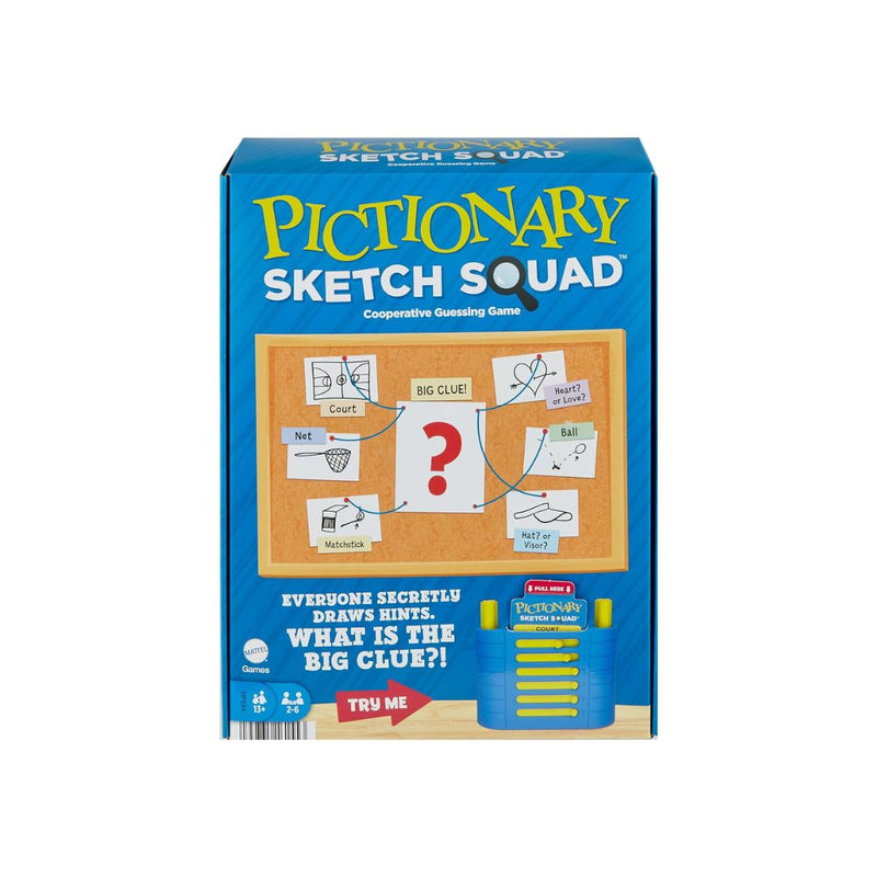 Pictionary Sketch Squad Cooperative Party Game
