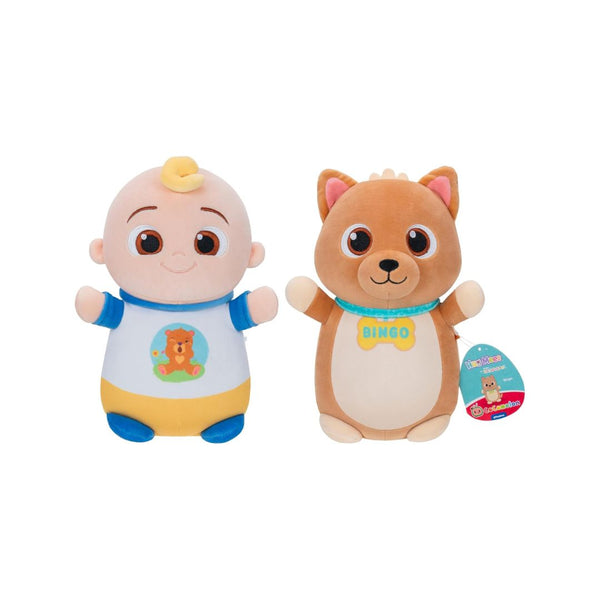 Squishmallows Original 10-Inch Cocomelon JJ and Bingo HugMees