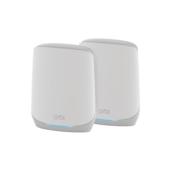 NETGEAR Orbi Whole Home Tri-Band WiFi 6 Mesh Network System – Router with 1 Satellite Extender