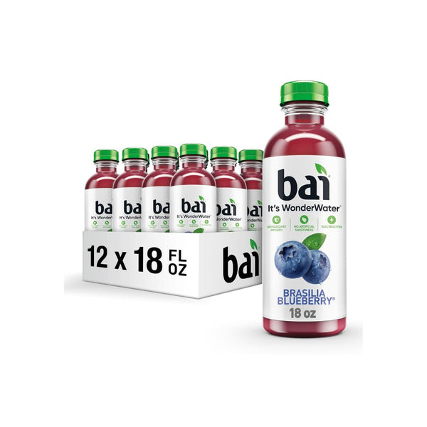 12 Bottles of Bai Antioxidant Infused Water Beverage