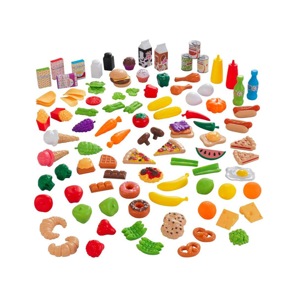 115-Pieces KidKraft Deluxe Tasty Treats Pretend Play Food Set