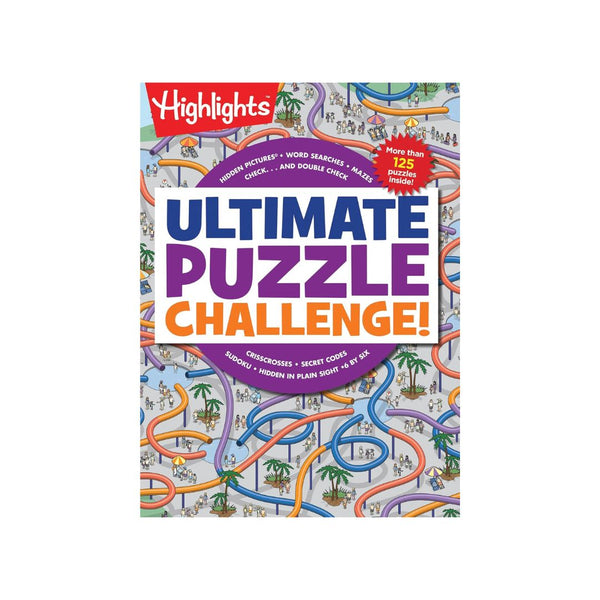 Ultimate Puzzle Challenge!: 125+ Brain Games for Kids