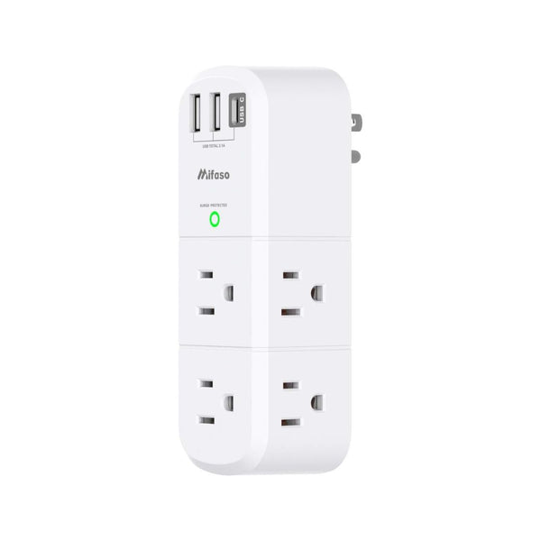 Outlet Extender with Rotating Plug