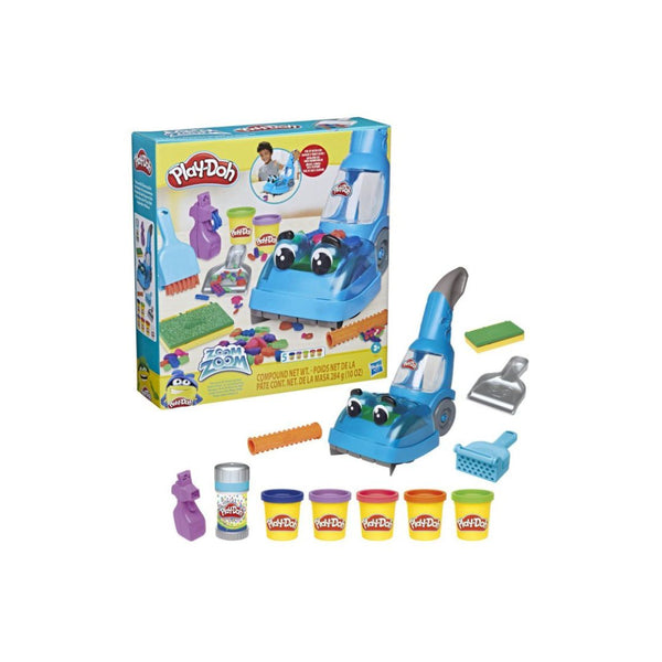 Play-Doh Vacuum Cleaner Toy Set with 5 Cans