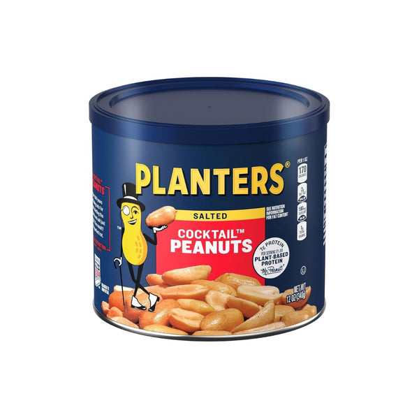 12 oz Jar PLANTERS Salted Cocktail Peanuts