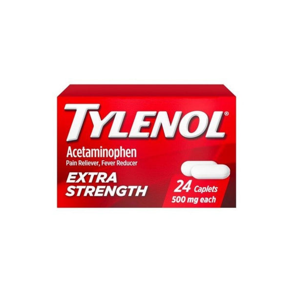 24 Tylenol Extra Strength Caplets