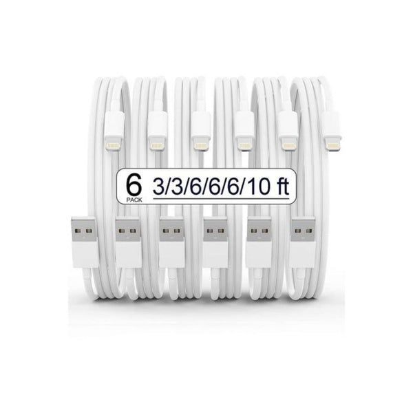 6 iPhone Chargers