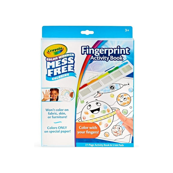 Crayola Color Wonder Mess Free Fingerprint Ink Painting Activity Set