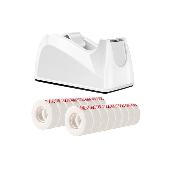 16 Rolls of Amazon Basics Tape with 16 Dispensers