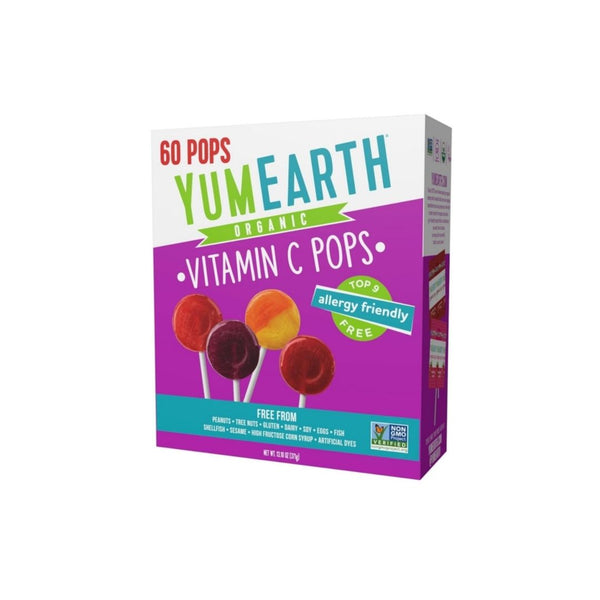 60 YumEarth Organic Vitamin C Pops Variety Pack