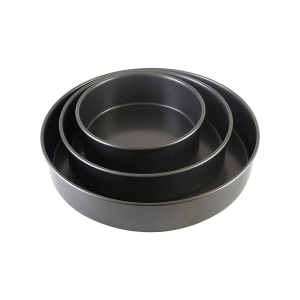 3-Piece Chicago Metallic Professional Round Cake Pan Set