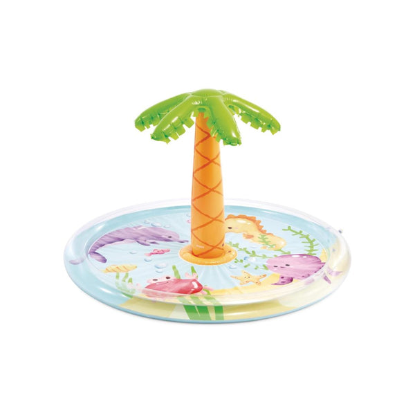 INTEX Palm Tree Inflatable Spray Pool (68″ x 41″)