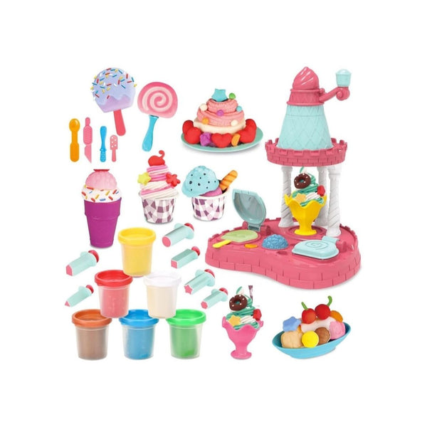 Color Dough Ice Cream Maker Playset