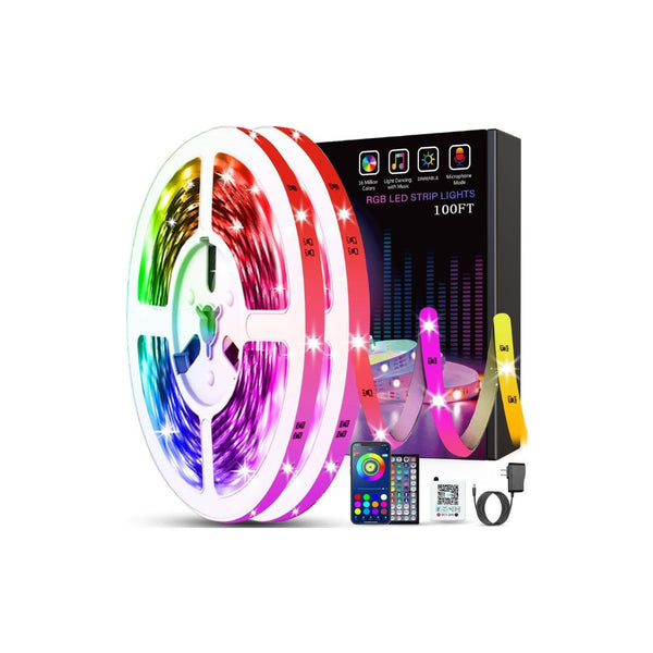 100ft (2 Rolls of 50ft) LED Strip Lights
