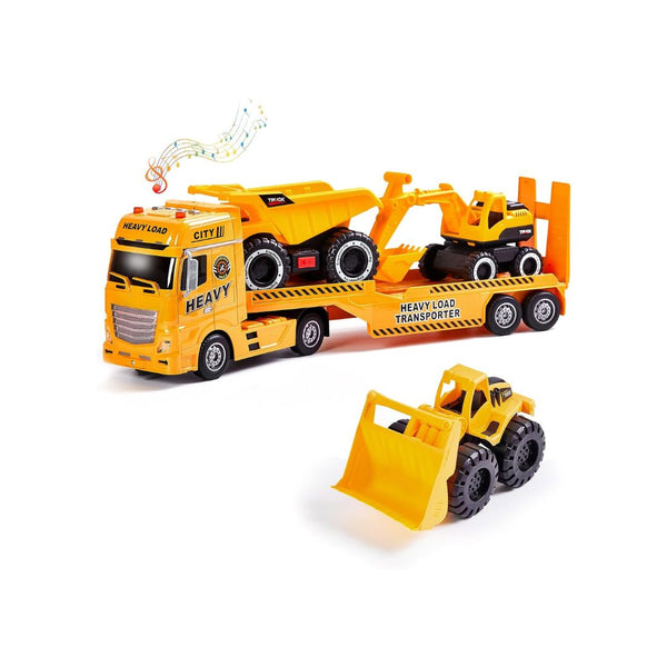 4-in-1 Construction Carrier Truck Toy