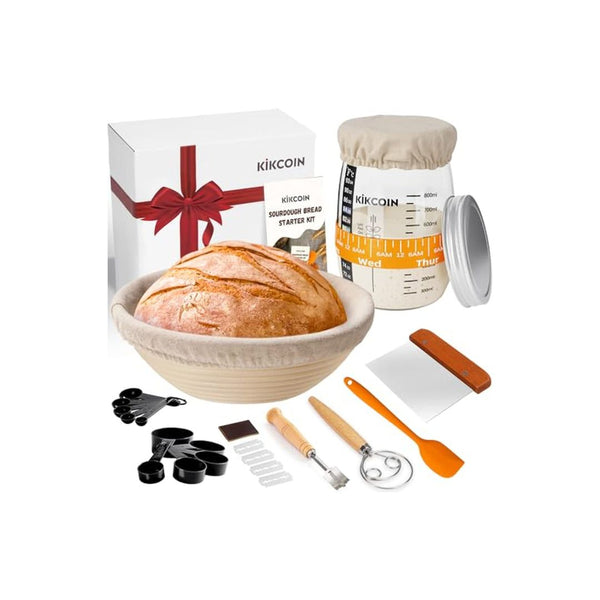 26 Piece Sourdough Starter Kit Bread Proofing Set