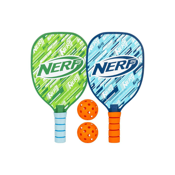 NERF 2 Player Pickleball Paddle Set