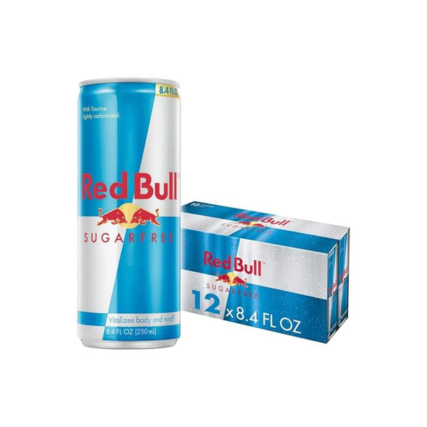12 Pack Red Bull Sugar Free Energy Drink