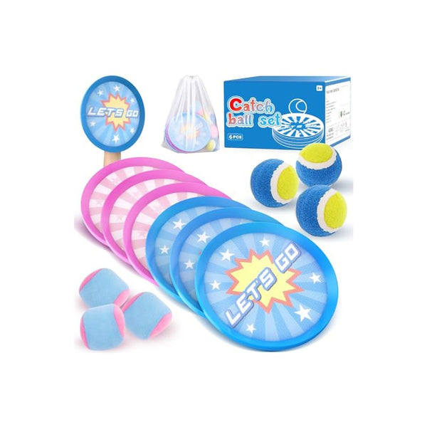 6 Pack Catch Ball Game Outdoor Toys