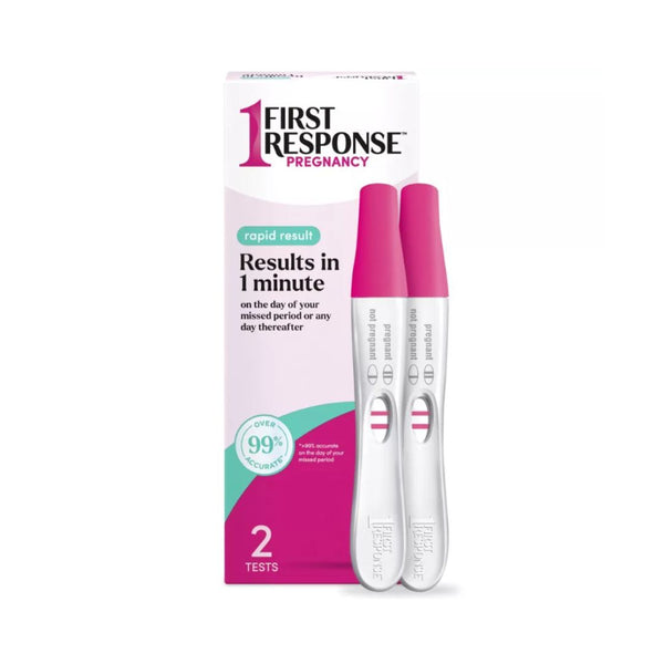 2-Count First Response Rapid Result Pregnancy Tests