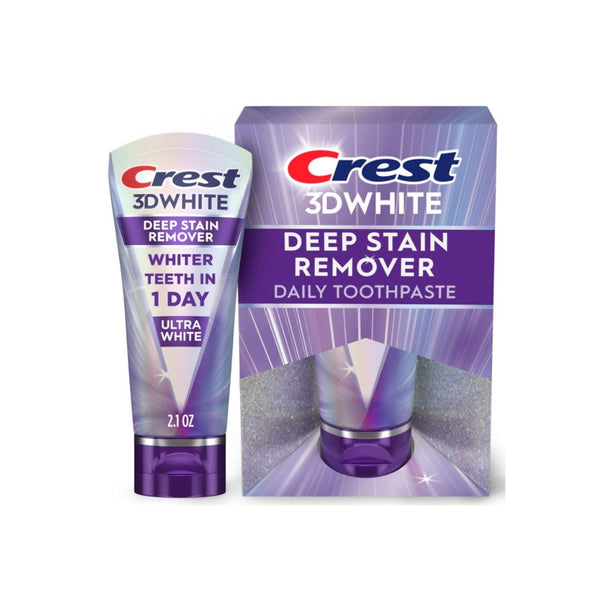Crest 3DWhite Brilliance Deep Stain Remover Ultra White Toothpaste