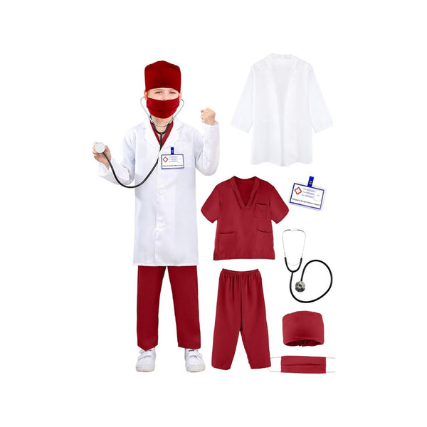 Kids Doctor Costume Set
