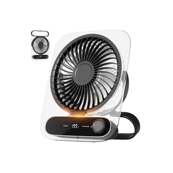 Portable Rechargeable USB-C Desk Fan