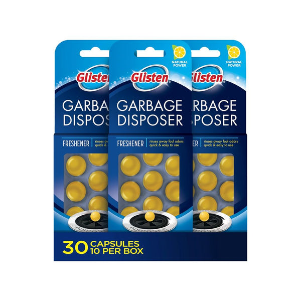 30 Capsules Glisten Garbage Disposer Freshener