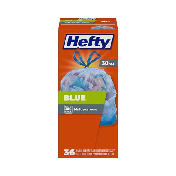 36 Count Hefty 30 Gallon Trash Bags