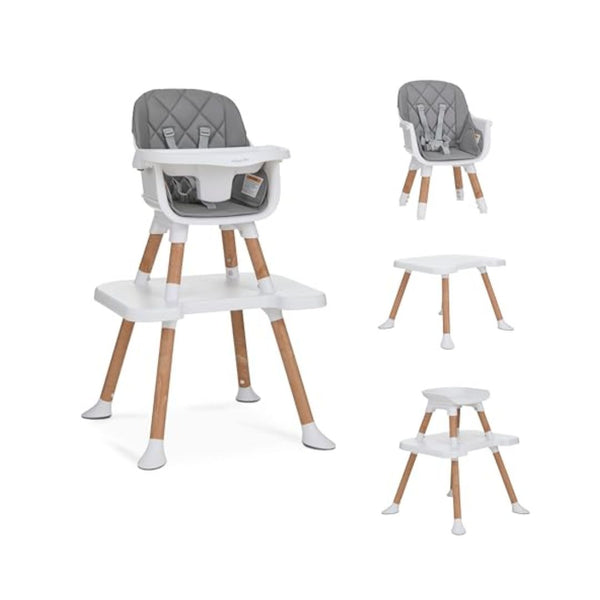 Dream On Me Luna 4-In-1 Convertible Baby High Chair